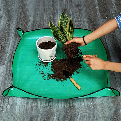 Planting Mat Gardening Potting Pad Foldable Garden Plant Flowers Pot Transplanting Waterproof Mats