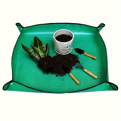 Planting Mat Gardening Potting Pad Foldable Garden Plant Flowers Pot Transplanting Waterproof Mats