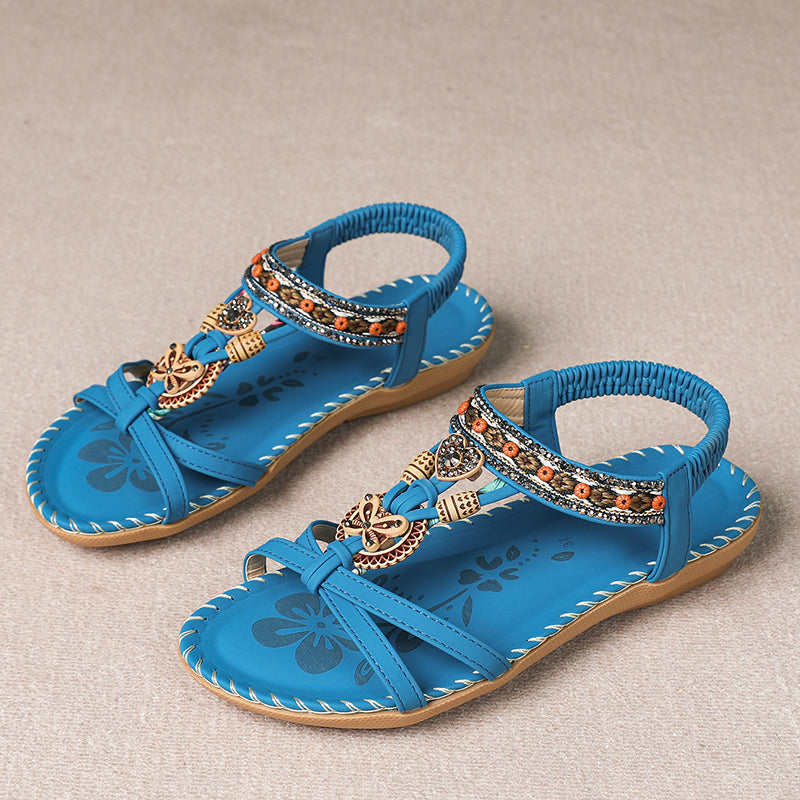 Womens Summer Sandals Casual Walking Shoes for Beach & Party Comfortable Outdoor Footwear