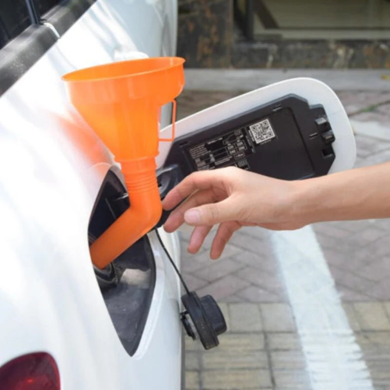 Heavy Duty Refueling Funnel with Filter Motorcycle & Car Oil Funnel for Easy Gasoline Filling