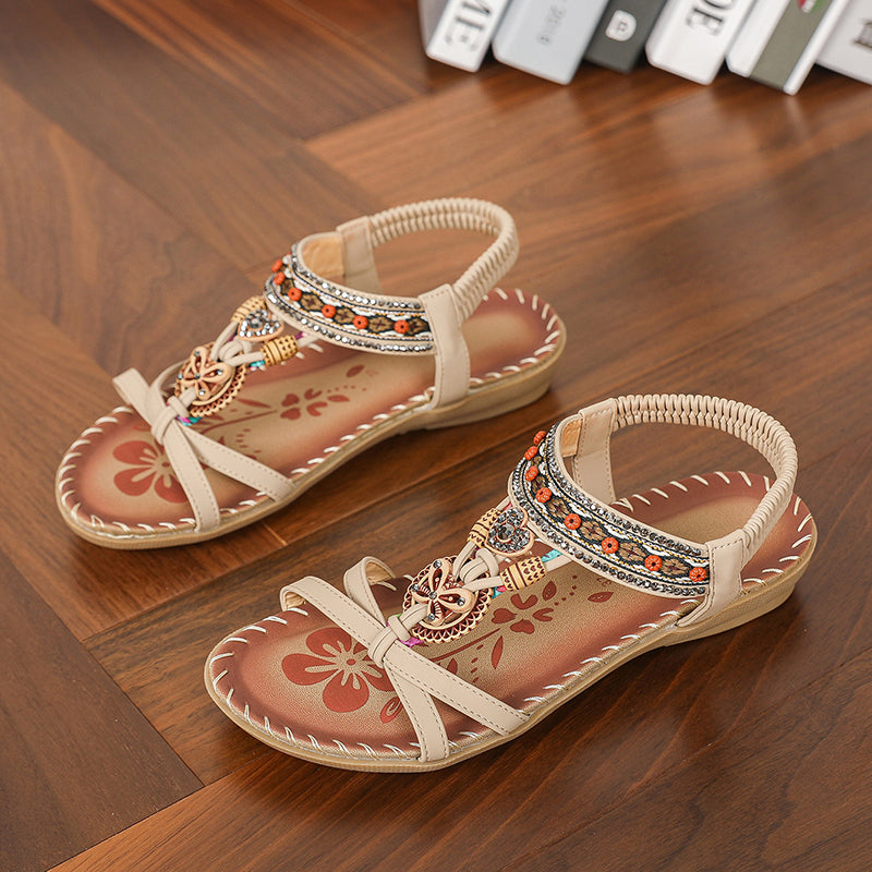 Women's Beach Sandals Stylish Summer Casual Walking Shoes for Outdoor and Party Wear