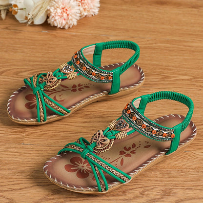 Women's Beach Sandals Stylish Summer Casual Walking Shoes for Outdoor and Party Wear