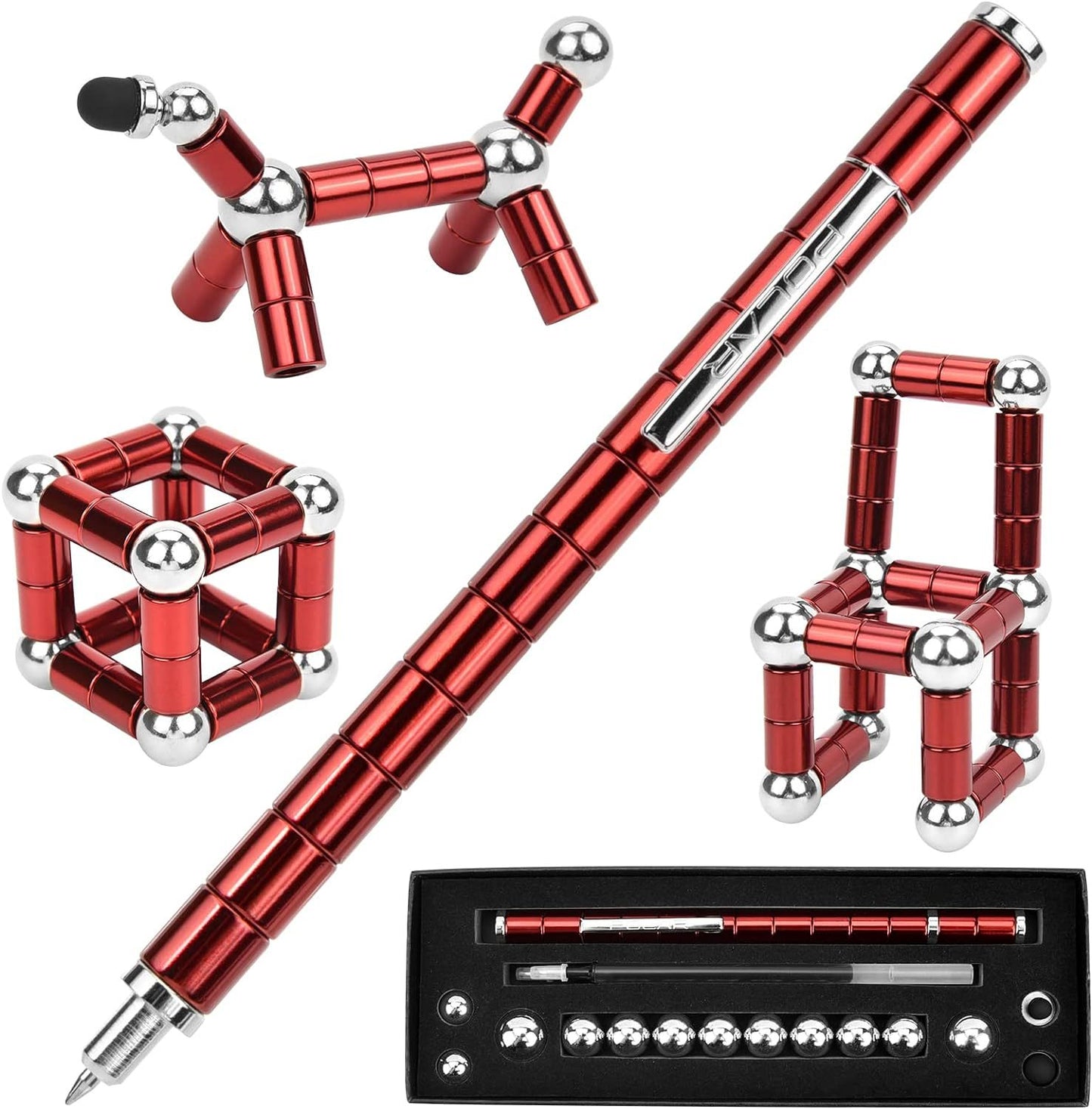 Magnetic Pen for Fidgeting Multifunctional Novel Pen for Decompression & Stress Relief