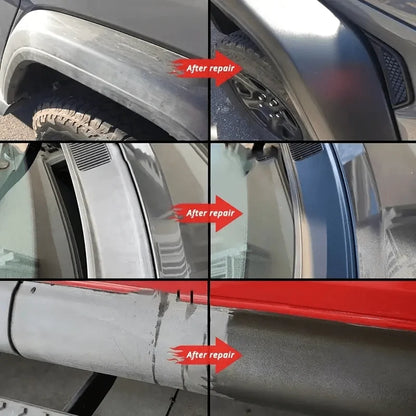 Premium Car Bumper Repair Paste, Fixes Scratches on Artificial Leather, Deep Black Effect, Car Polishing & Restoration