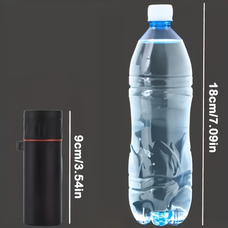 HD Monocular Telescope Compact & Portable for Travel, Hiking, Fishing, Camping, Stargazing & Bird Watching