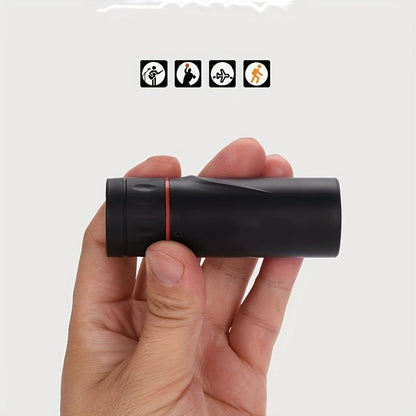 HD Monocular Telescope Compact & Portable for Travel, Hiking, Fishing, Camping, Stargazing & Bird Watching