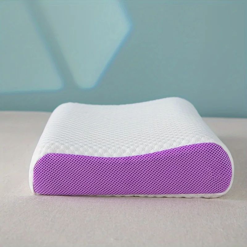 Pectin Pillow, Breathable Air Layer TPE Pillow, Washable Zero Pressure Cervical Neck Support