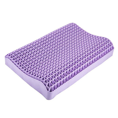 Pectin Pillow, Breathable Air Layer TPE Pillow, Washable Zero Pressure Cervical Neck Support
