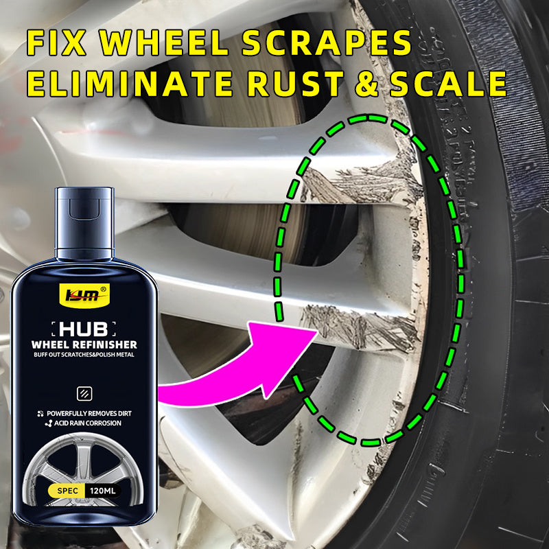 Car Hub Repair Kit, Deep Graphene Coating to Eliminate Scratches, Rust & Discoloration, Alloy Wheel Restoration