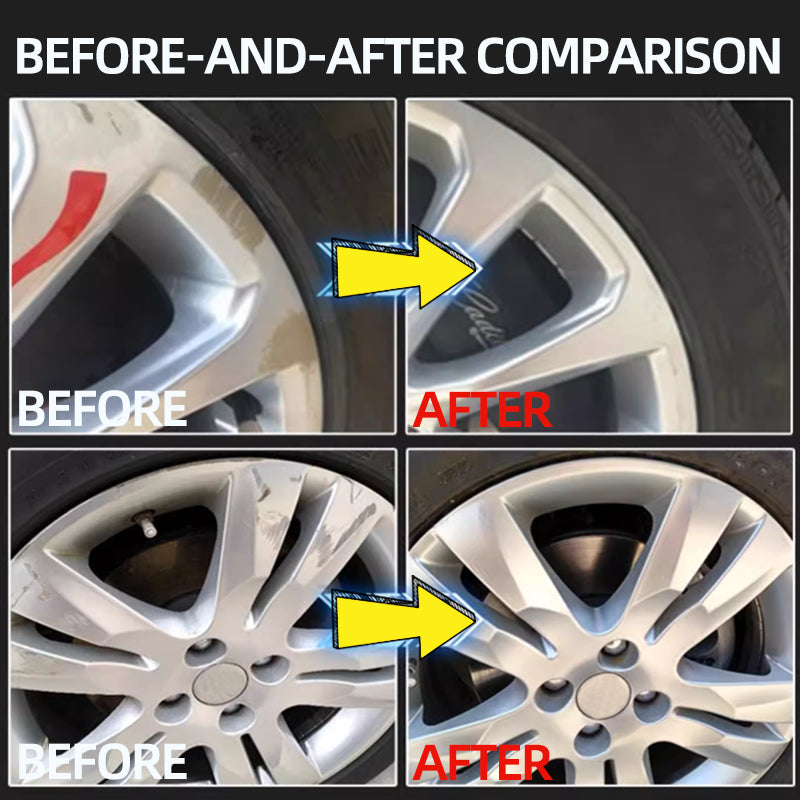 Car Hub Repair Kit, Deep Graphene Coating to Eliminate Scratches, Rust & Discoloration, Alloy Wheel Restoration
