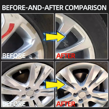 Car Hub Repair Kit, Deep Graphene Coating to Eliminate Scratches, Rust & Discoloration, Alloy Wheel Restoration