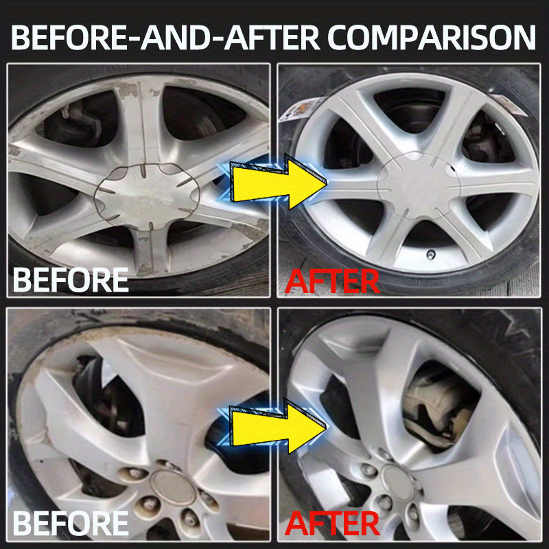 Car Hub Repair Kit, Deep Graphene Coating to Eliminate Scratches, Rust & Discoloration, Alloy Wheel Restoration