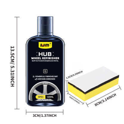 Car Hub Repair Kit, Deep Graphene Coating to Eliminate Scratches, Rust & Discoloration, Alloy Wheel Restoration