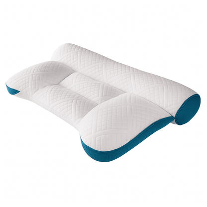 Ergonomic Goose Down Pillow with Cervical Neck Support