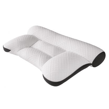 Ergonomic Goose Down Pillow with Cervical Neck Support