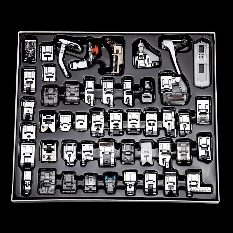 Sewing Machine Presser Feet Kit Set, Universal Fit for Home Sewing Machines
