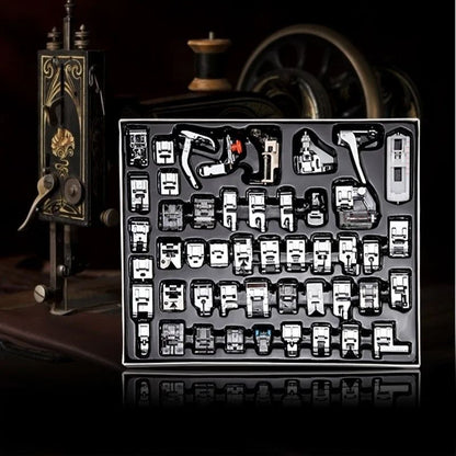 Sewing Machine Presser Feet Kit Set, Universal Fit for Home Sewing Machines