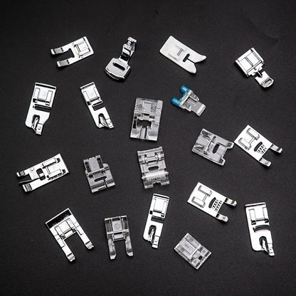 Sewing Machine Presser Feet Kit Set, Universal Fit for Home Sewing Machines