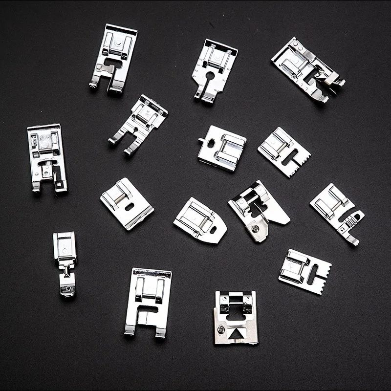 Sewing Machine Presser Feet Kit Set, Universal Fit for Home Sewing Machines