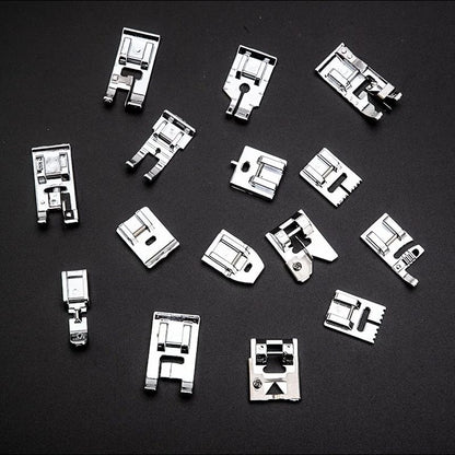 Sewing Machine Presser Feet Kit Set, Universal Fit for Home Sewing Machines