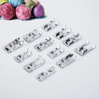 Sewing Machine Presser Feet Kit Set, Universal Fit for Home Sewing Machines