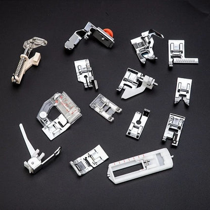 Sewing Machine Presser Feet Kit Set, Universal Fit for Home Sewing Machines