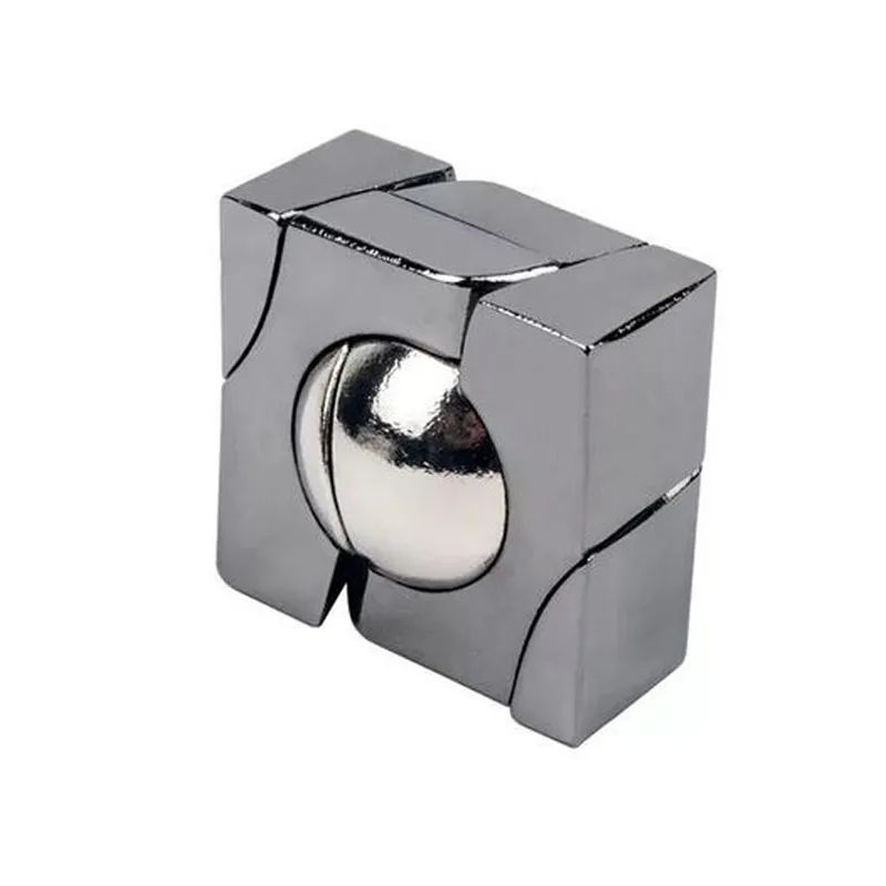 Metal Brain Teaser Puzzle, IQ Challenge Game for Adults & Kids