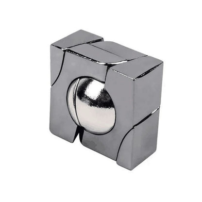 Metal Brain Teaser Puzzle, IQ Challenge Game for Adults & Kids