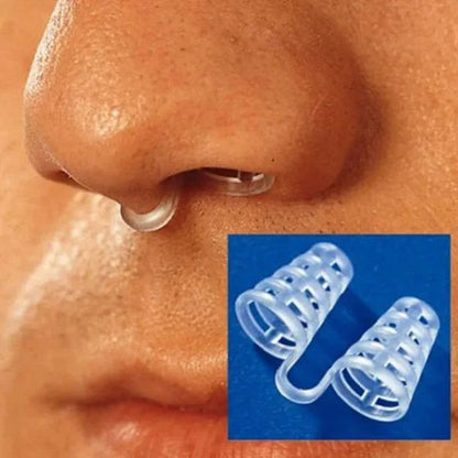 Anti Snore Nose Clip Set, Comfortable Nasal Dilators for Snoring & Sleep Apnea Relief