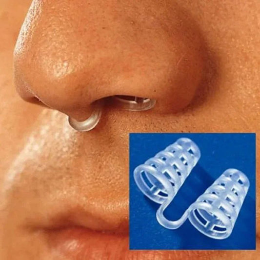 Anti Snore Nose Clip Set, Comfortable Nasal Dilators for Snoring & Sleep Apnea Relief