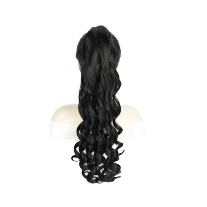 Real Human Hair Ponytail Extension, Thick Claw Clip Hairpiece for Instant Volume