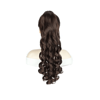 Real Human Hair Ponytail Extension, Thick Claw Clip Hairpiece for Instant Volume