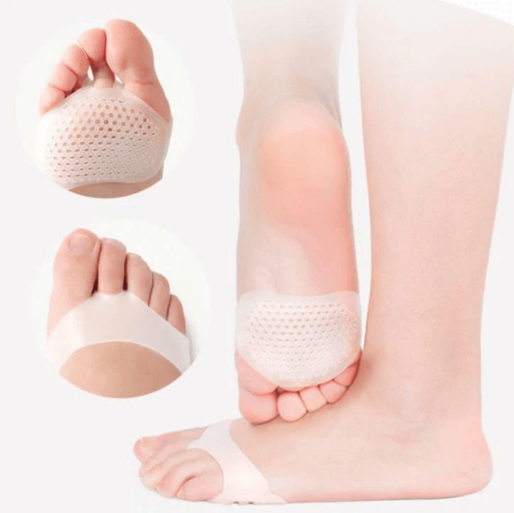 Protector Silicone Front Pads Heel Spur Ankle Gel Support Pain Relief Cushions for Foot Care, Soft Ankle Sleeve Pads