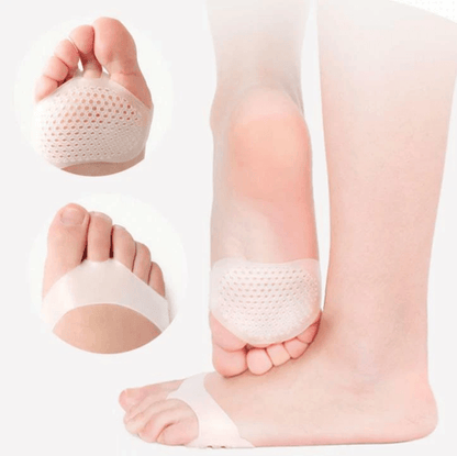Protector Silicone Front Pads Heel Spur Ankle Gel Support Pain Relief Cushions for Foot Care, Soft Ankle Sleeve Pads