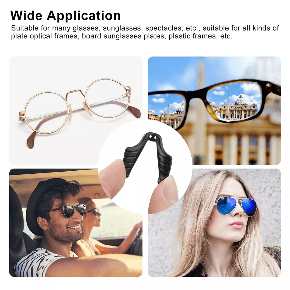 Invisible Anti Slip Nose Pads for Glasses Soft Silicone On Comfort Cushions