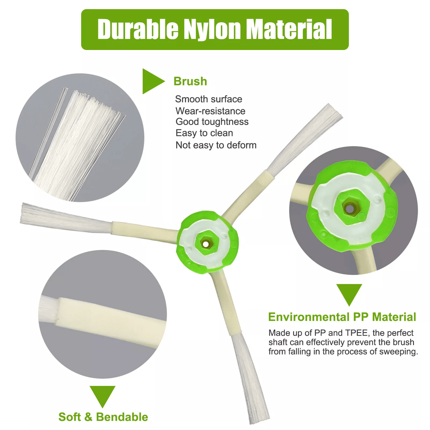 iRobot Roomba Filter Replacement Parts, High-Performance Side Brushes & Hepa Filters