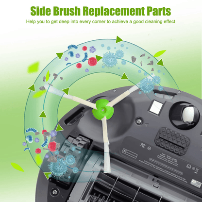 iRobot Roomba Filter Replacement Parts, High-Performance Side Brushes & Hepa Filters