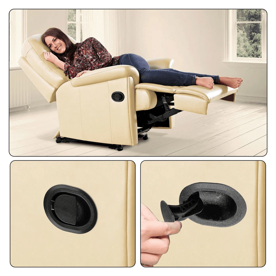 Universal Black Recliner Replacement Pull Handle, Chair Sofa Couch Release Lever for Cable Recliners