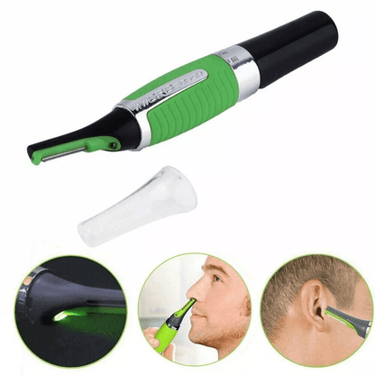 Men Nose Ear Face Neck Eyebrow Hair Beard Trimmer Shaver Clipper Set