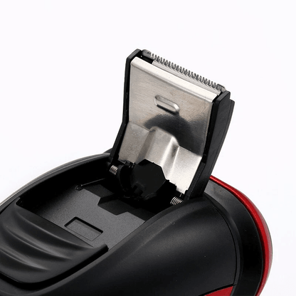 Cordless Mens Razor Rotary Waterproof Electric Shaver, Wet Dry Grooming Tool with Pop-Up Trimmer and Floating Shaving