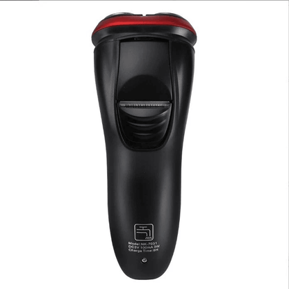 Cordless Mens Razor Rotary Waterproof Electric Shaver, Wet Dry Grooming Tool with Pop-Up Trimmer and Floating Shaving