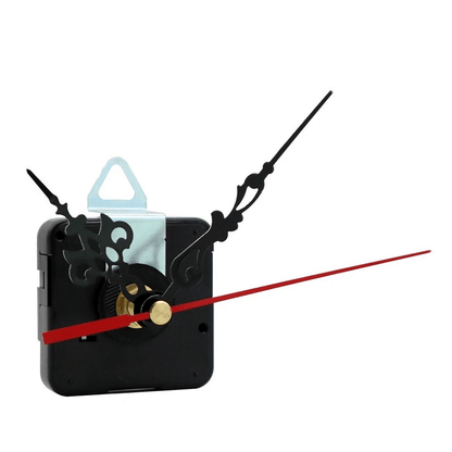 DIY Clock Parts Movement Quartz Mechanism Kit, Wall Clock Repair Replacement Tool with Silent Motor & Hands Set