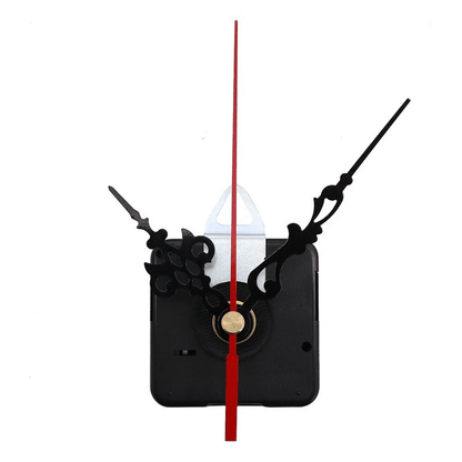 DIY Clock Parts Movement Quartz Mechanism Kit, Wall Clock Repair Replacement Tool with Silent Motor & Hands Set