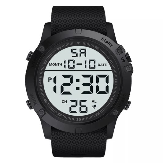 Waterproof Digital Sports Watch Military Tactical LED Wristwatch for Men