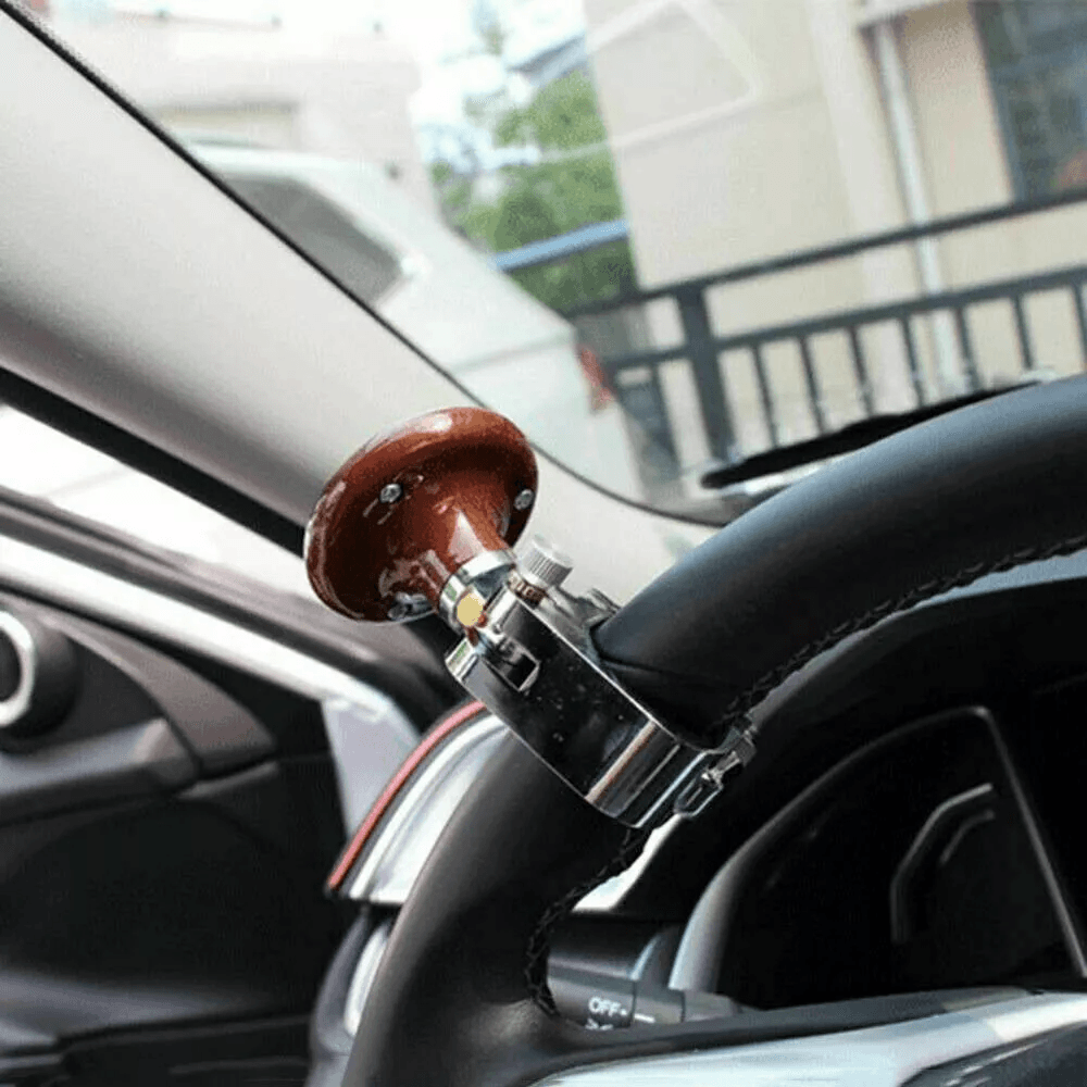 Universal Steering Wheel Spinner Knob Handle Heavy Duty Power Assist for Car, Truck, Tractor, Boat Ergonomic Design
