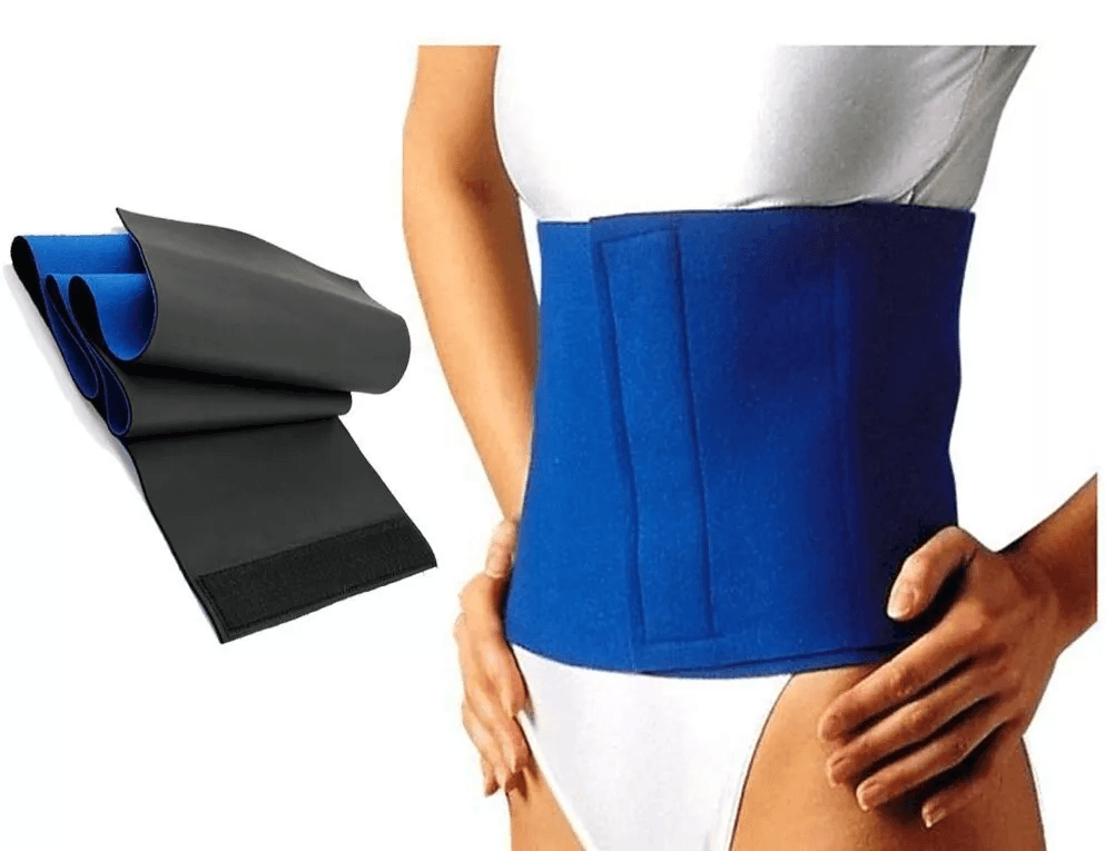 Waist Trimmer Belt Sweat Band for Stomach Fat Burner, Neoprene Slimming Wrap Ab Belt for Weight Loss, Workout & Posture