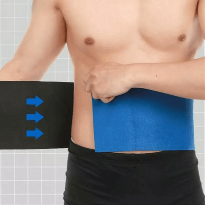 Waist Trimmer Belt Sweat Band for Stomach Fat Burner, Neoprene Slimming Wrap Ab Belt for Weight Loss, Workout & Posture