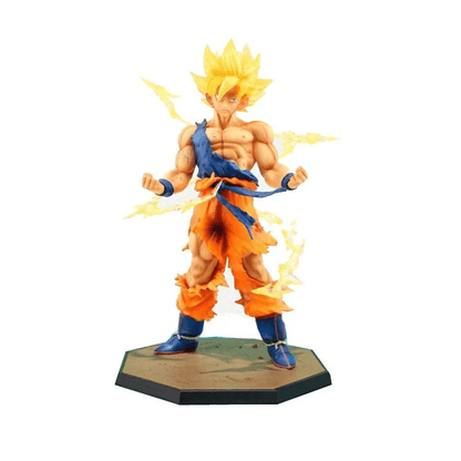 Dragon Ball Z SON GOKU Super Saiyan Action Figure Collectible Statue