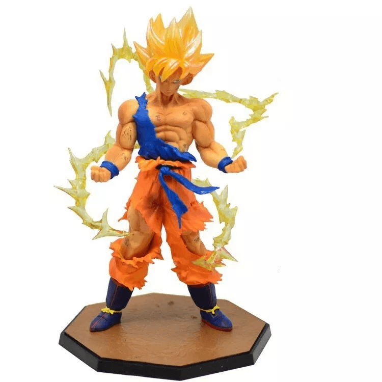 Dragon Ball Z SON GOKU Super Saiyan Action Figure Collectible Statue