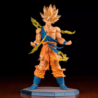 Dragon Ball Z SON GOKU Super Saiyan Action Figure Collectible Statue
